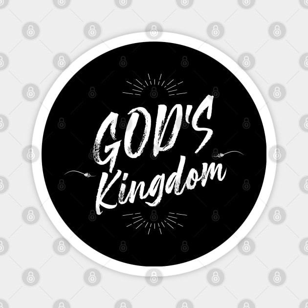 GOD'S KINGDOM Magnet by PAULO GUSTTAVO